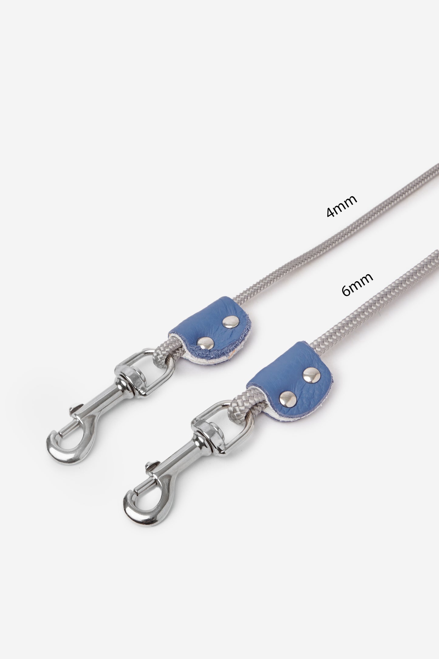 Blue Nautical Rope - Silver Clasp
