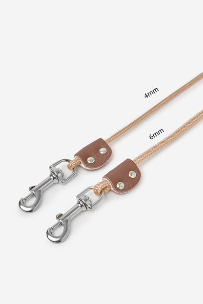 Naval Rope Leash - Brown